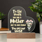 Gift for Mother from Children, Acrylic Night light, Birthday gifts for Mom, Mother's day present - I Love Heartstrings