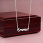 Happy Birthday Name Necklace for Wife - I Love Heartstrings