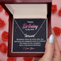 Happy Birthday Name Necklace for Wife - I Love Heartstrings