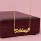 Happy Birthday Name Necklace for Wife - I Love Heartstrings