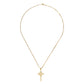 "Happy Mother's Day" 14k Gold Infinity Cross Pendant Necklace with Message card Gift for mom mothers day gifts birthday gifts cross for mom - I Love Heartstrings