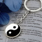 His and hers Couple keychain Yin and Yang, Personalized Wedding present keychain, Anniversary gift - I Love Heartstrings