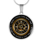 If I Could Turn Back Time Circle Necklace Gift for significant other Spouse for Girlfriend or Boyfriend - I Love Heartstrings