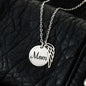 In Honor of Mom in Heaven Keepsake Memorial Remembrance Necklace - I Love Heartstrings