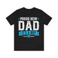 It's a Boy Dad Short Sleeve Tee Pregnancy announcement shirt for him Gift for new dad t-shirt New Dad shirt - I Love Heartstrings