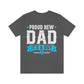 It's a Boy Dad Short Sleeve Tee Pregnancy announcement shirt for him Gift for new dad t-shirt New Dad shirt - I Love Heartstrings