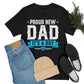 It's a Boy Dad Short Sleeve Tee Pregnancy announcement shirt for him Gift for new dad t-shirt New Dad shirt - I Love Heartstrings