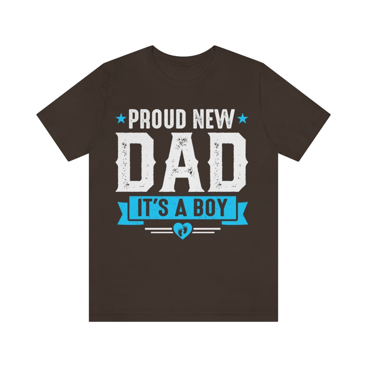 It's a Boy Dad Short Sleeve Tee Pregnancy announcement shirt for him Gift for new dad t-shirt New Dad shirt - I Love Heartstrings