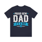It's a Boy Dad Short Sleeve Tee Pregnancy announcement shirt for him Gift for new dad t-shirt New Dad shirt - I Love Heartstrings