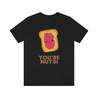 Jelly Shirt, Couples T-shirt, Women's Short Sleeve Tee, Peanut butter and Jelly Lovers - I Love Heartstrings