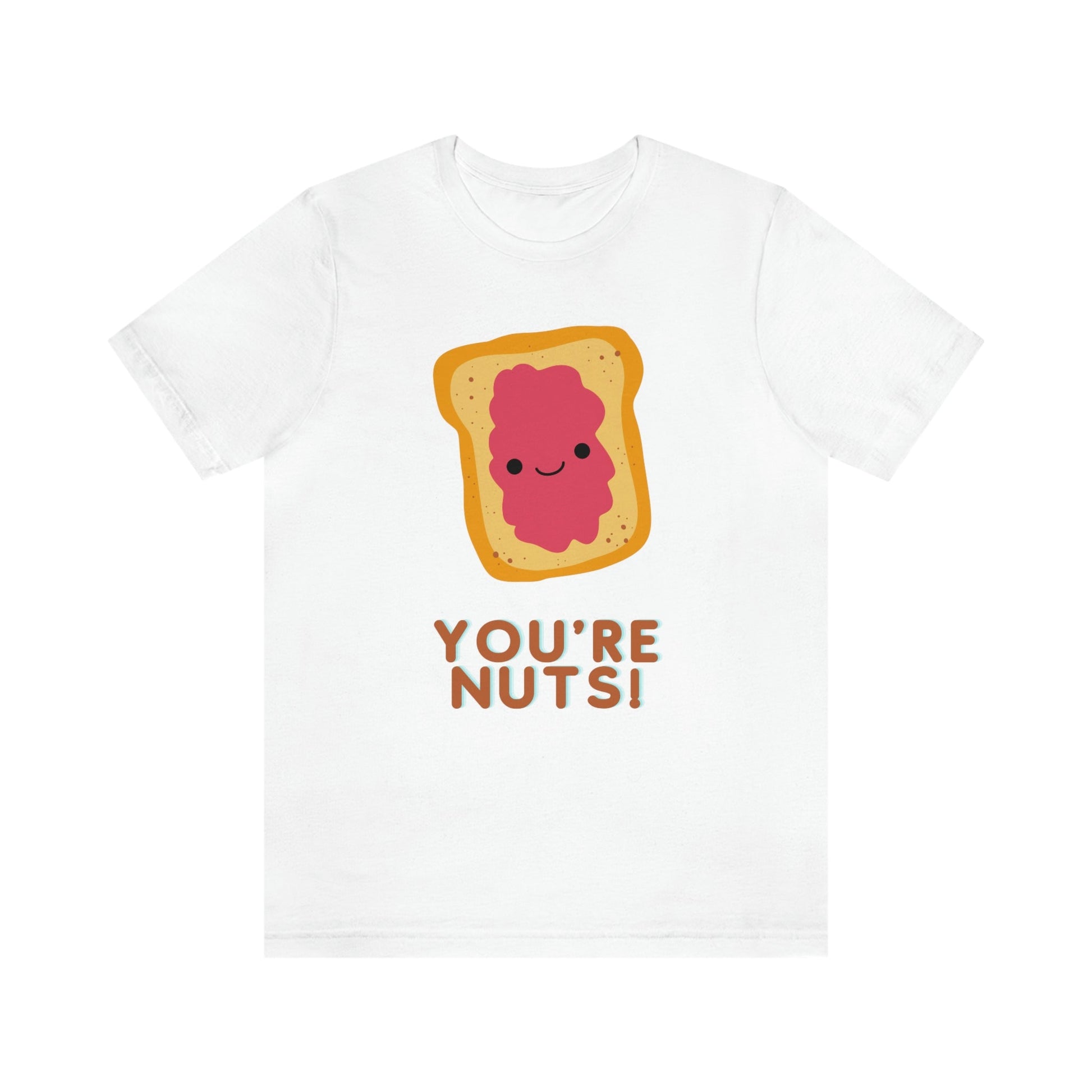 Jelly Shirt, Couples T-shirt, Women's Short Sleeve Tee, Peanut butter and Jelly Lovers - I Love Heartstrings