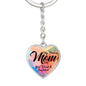 Keychain heart, Valentine's Day keychain for mom, Heart and Keychain, gift for mother, gifts for mom, custom keychain, keychains Mother's day - I Love Heartstrings