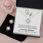 Love Knot Forever and Always Gift for Wife Anniversary gift Cubic Zirconia necklace love knot pendant - I Love Heartstrings
