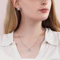 Love Knot Forever and Always Gift for Wife Anniversary gift Cubic Zirconia necklace love knot pendant - I Love Heartstrings