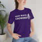 Make Heaven Crowded Christian Unisex Short Sleeve Tee - I Love Heartstrings