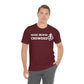 Make Heaven Crowded Christian Unisex Short Sleeve Tee - I Love Heartstrings