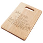 Memories not Calories Handcrafted Maple Cutting Board, Gifts for her - I Love Heartstrings