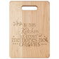 Memories not Calories Handcrafted Maple Cutting Board, Gifts for her - I Love Heartstrings