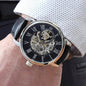 Men's Openwork Watch Gift from Daughter to Dad, Fathers Day, Birthday present, To My Dad, You are my hero, I Love you keepsake Timepiece - I Love Heartstrings