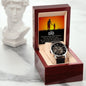 Men's Openwork Watch Gift from Daughter to Dad, Fathers Day, Birthday present, To My Dad, You are my hero, I Love you keepsake Timepiece - I Love Heartstrings