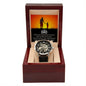 Men's Openwork Watch Gift from Daughter to Dad, Fathers Day, Birthday present, To My Dad, You are my hero, I Love you keepsake Timepiece - I Love Heartstrings