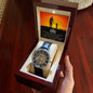 Men's Openwork Watch Gift from Daughter to Dad, Fathers Day, Birthday present, To My Dad, You are my hero, I Love you keepsake Timepiece - I Love Heartstrings
