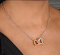 Mom Daughter Interlocking Hearts Necklace, To My Daughter, Birthday gift, Jewelry for Daughters, Always Remember Two Hearts Necklace - I Love Heartstrings