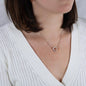 Mom Daughter Interlocking Hearts Necklace, To My Daughter, Birthday gift, Jewelry for Daughters, Always Remember Two Hearts Necklace - I Love Heartstrings