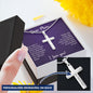 Mom I Love You Cross Necklace - I Love Heartstrings