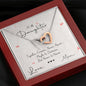 Mother Daughter Together Forever Interlocking Hearts Necklace - I Love Heartstrings