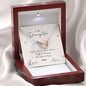 Mother Daughter Together Forever Interlocking Hearts Necklace - I Love Heartstrings