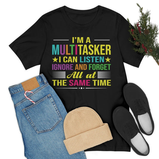 Multi-tasker Unisex Short Sleeve Tee - I Love Heartstrings