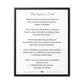 My Angel of a Friend Angel Friendship Poem on Black or Brown Framed Gallery Canvas Wrap Best Friend Appreciation Gift - I Love Heartstrings