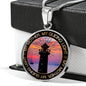 My Mother, My Guiding Light Circle Necklace - I Love Heartstrings
