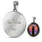 My Mother, My Guiding Light Circle Necklace - I Love Heartstrings