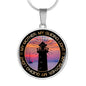 My Mother, My Guiding Light Circle Necklace - I Love Heartstrings