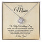 Necklace from Bride on Wedding Day, Today a Bride, Tomorrow a Wife, Mother of the Bride Necklace from Daughter, Thank you Mom wedding present - I Love Heartstrings