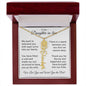 Personalized Flower Name Necklace Gift for Daughter in Law - I Love Heartstrings