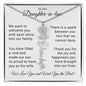 Personalized Flower Name Necklace Gift for Daughter in Law - I Love Heartstrings
