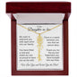 Personalized Flower Name Necklace Gift for Daughter in Law - I Love Heartstrings