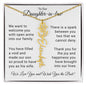 Personalized Flower Name Necklace Gift for Daughter in Law - I Love Heartstrings