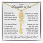 Personalized Flower Name Necklace Gift for Daughter in Law - I Love Heartstrings