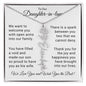 Personalized Flower Name Necklace Gift for Daughter in Law - I Love Heartstrings