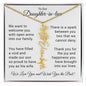 Personalized Flower Name Necklace Gift for Daughter in Law - I Love Heartstrings
