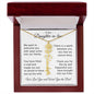 Personalized Flower Name Necklace Gift for Daughter in Law - I Love Heartstrings