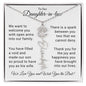 Personalized Flower Name Necklace Gift for Daughter in Law - I Love Heartstrings