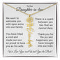 Personalized Flower Name Necklace Gift for Daughter in Law - I Love Heartstrings