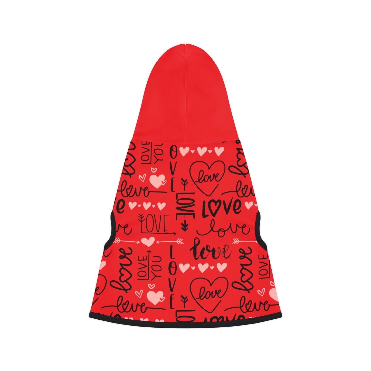 Red Dog Hoodie - I Love Heartstrings