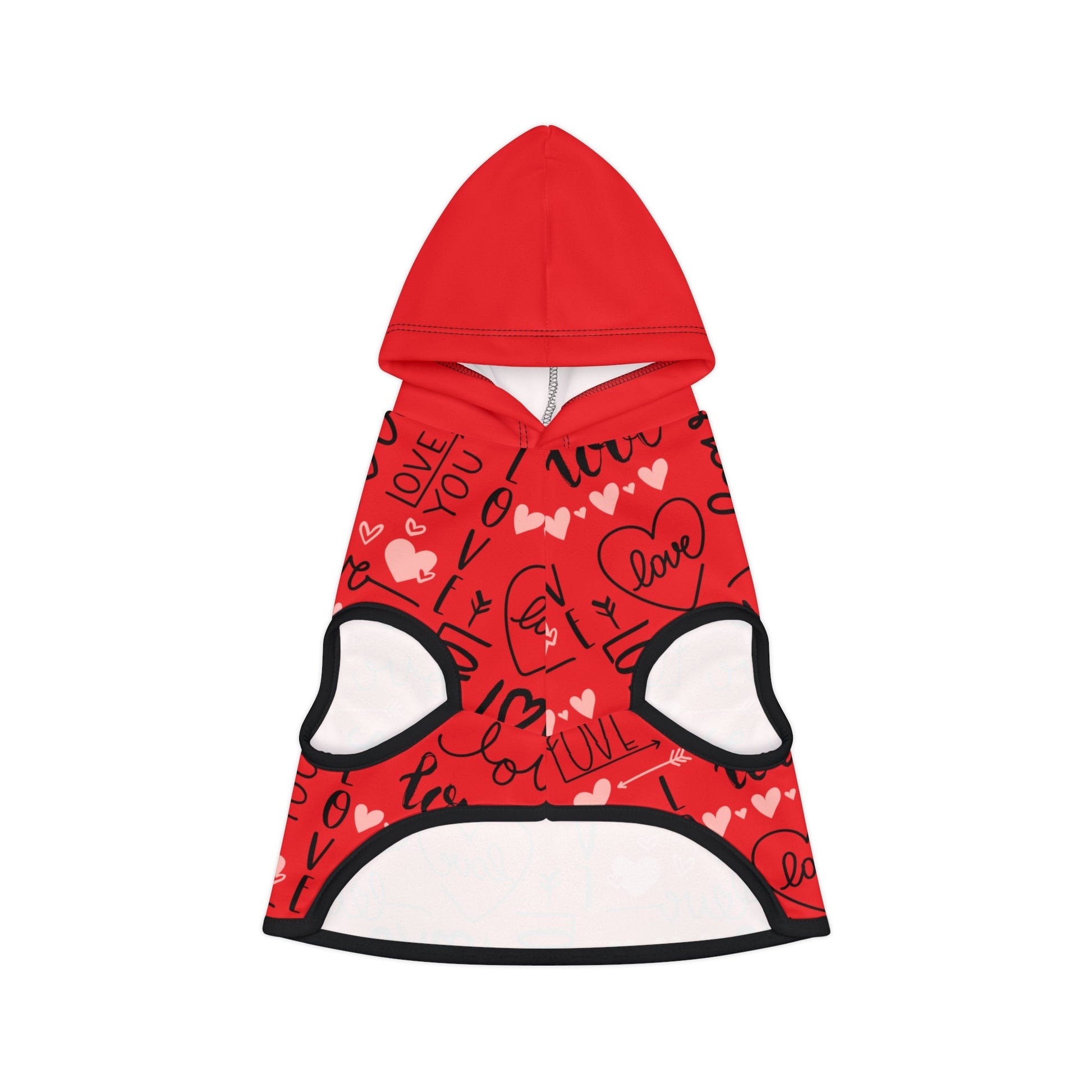 Red Dog Hoodie - I Love Heartstrings