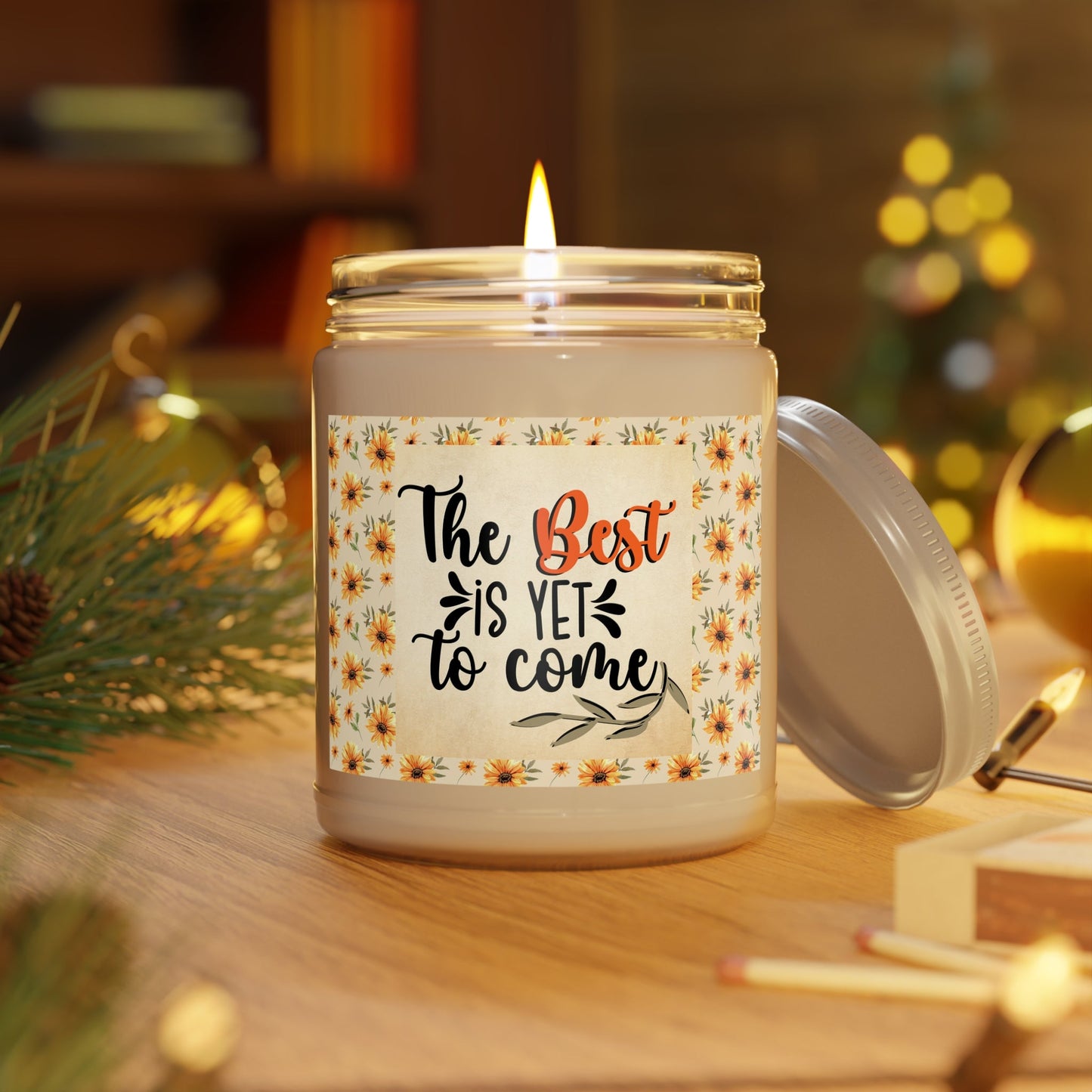 Retirement gift Scented Candles, 9oz - I Love Heartstrings